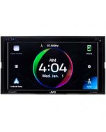 JVC KW-M845BW 6.8" Double DIN Car Digital Media Receiver with Android Auto, Apple Car Play and WebLink 