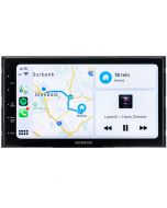 Kenwood DMX47S 6.8 Inch Double DIN Digital Media Receiver with Apple CarPlay and Android Auto