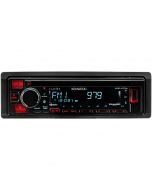 Kenwood eXcelon KDC-X704 Single DIN Car Stereo receiver with Bluetooth, HD Radio and Amazon Alexa