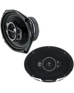 Kenwood KFC6995PS 125W 6" x 9" 5-Way Performance Series Flush Mount Coaxial Speakers with PET Tweeters for Car - Main