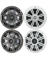 Kicker 41KM654CW KM Series Coaxial Marine Speakers - Main