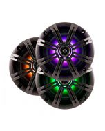 Kicker 41KM84LCW KM Series 8 inch Marine Speakers with LED Lighting - Main