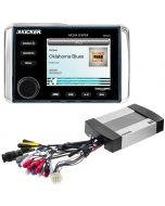 Kicker KMC20 Marine Premium Media Center with LCD Full-Color Screen, Bluetooth Audio Streaming and SiriusXM Radio Ready 