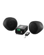 Boss Audio MCBK500 Black Motorcycle/ATV Sound System with Built-in FM Tuner - Main
