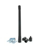 Metra 44-RMSR 7 inch Black Rubber Replacement Mast with adapter set - Main