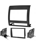 Metra 95-8214TB Textured Black Double DIN Installation Kit for Toyota Tacoma 2005-11 Vehicles