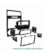 Metra 99-6519CF Single or Double DIN Stereo Installation Dash Kit