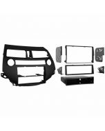 Metra 99-7874 Double DIN Charcoal Dash Kit for 2008 - 2012 Honda Accord with Single Zone Automatic Climate Controls