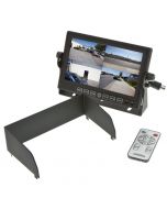 Boyo VTM7012MQ 7 Inch LCD Quad Monitor - Sun shade and remote control