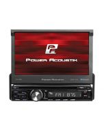 Power Acoustik PD-720B Single DIN 7 inch Flip-Up DVD/CD Receiver with Bluetooth