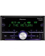 Pioneer MVH-S600BS Double-DIN In-Dash Digital Media Receiver with Bluetooth, SiriusXM Ready & 3 Pairs of High-Volt RCA Preamp Outputs - Main