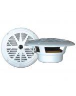 Pyle PLMR61W 6.5" White Waterproof Marine Stereo Speaker System - 120W