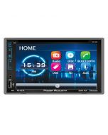 Power Acoustik PD-627B Double DIN 6.2" In-Dash DVD/CD/SD/AM/FM Receiver with Bluetooth and Capacitive Touchscreen