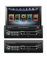 Power Acoustik PD-740NB 7" Inteq Single-Din Motorized Flip-Up Multimedia Receiver With Bluetooth & Ipod Control