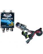 Pyle PLHID9004K 8000K HID Xenon Driving Light System Kit Dual Beam 9004 Series Bulbs