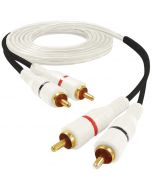 Pyle PLMRCA6F Waterproof Stereo RCA Audio Cable 6 Ft