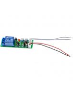 QMV TDR12V3 12 VDC SPDT 0 - 120 Seconds Adjustable Off Time Delay Relay with x10 Option  - Latching or Cycle Modes