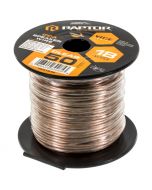 Metra Raptor RSW18-50 18-Gauge 50 Ft Clear Speaker Wire