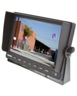 Safesight-RM-1018AHD 10" 1080P Commercial Back up monitor with sun shade - 2 AHD Video inputs