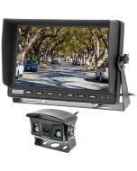 Safesight-RM-1018AHD 10" 1080P Commercial Back up monitor with sun shade - 2 AHD Video inputs