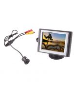 Safesight SC0302-SC3102 3.5" Back up monitor with micro flush mount reverse camera