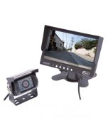 Safesight SC9004 Universal 7 inch LCD Monitor and RV Back Up Color CCD Camera System with 120 Degrees Wide Angle Camera