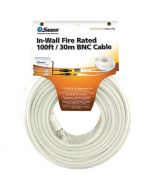 Swann SW332-FC1 Siamese Coaxial & Power Fire-Rated Cable, 100 ft