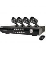 Swann SWDVK-825504-US 8-Channel DVR with 4 Indoor/Outdoor Day/Night Vision CCD Cameras