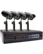 Swann SWA43-D1C2 4-Channel DVR with 4 Indoor/Outdoor Cameras