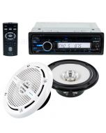 Sony CXS-M2016 Marine Stereo System package - Radio and speakers