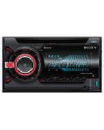 Sony WX-900BT Double DIN CD Car Stereo Receiver - Red illuminations