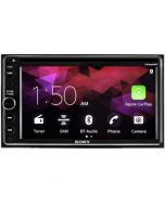 Sony XAV-AX200SXM 6.4" Double DIN DVD Receiver - Apple Carplay Connected