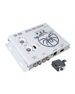 Soundstream BX-10W Digital Bass Reconstruction Processor with Dash Mount Remote Control - White