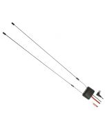 Accelevision TVAGAK Amplified Dual Dipole Car TV Antenna