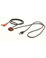 PAC USB-HY1Universal OEM USB Port Retention Cable for Vehicles