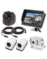 Voyager VOS74TQKIT 7'' TFT Quad Screen Back Up Camera System