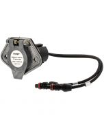 Audiovox Voyager VOSBHC2M Male Two Camera Trailer Cable Bulkhead connector - Main
