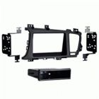 Metra 99-7345B Black Single or Double DIN Dash Installation Fascia Kit for Kia Optima 2011-13 Vehicle