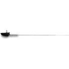 Metra 44-US401 Antenna Replacement Side Mount Black Base with Spring - Stainless Steel