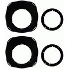 Metra 82-7401 6-6.75 inch Speaker Plates for 2008-2013 Infinity G37 Vehicles