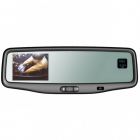 Factory Mirror with 3.5" Backup Monitor, Compass and Temp Gauge 9002-9516A