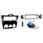 Metra 99-7510HG Gloss Black Dash Kit Turbokit DIN Mazda RX-8 2004-2008 Vehicles (For Manual Climate Controls Only)