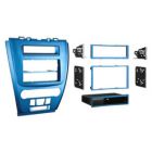 Metra 99-5821BL Single or Double DIN Car Stereo Installation Kit for 2010 - and Up Ford Fusion or Mercury Milan - Blue finish