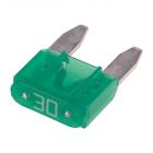Accele 5609 30 Amp Low-Profile Mini ATM Fuses - 10 pack