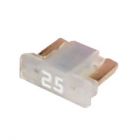 Accele 6725 25 Amp Low-Profile Mini Fuses - 10 pack