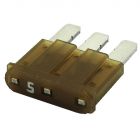 Accele 6805 5 Amp Micro-3 Fuses - 10 pack