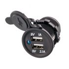 Accelevision USBR12V Flush Mount Dual USB Jacks for charging