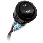 Accelevision 224W SPST Round Rocker Switch