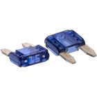 Accele 5606 15 Amp Low-Profile Mini ATM Fuses - 10 pack