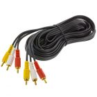 Accelevision AVS-15 RCA Audio and Video Cable - 15 Foot